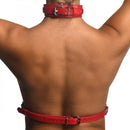 STRICT FEMALE CHEST HARNESS M/L RED-3