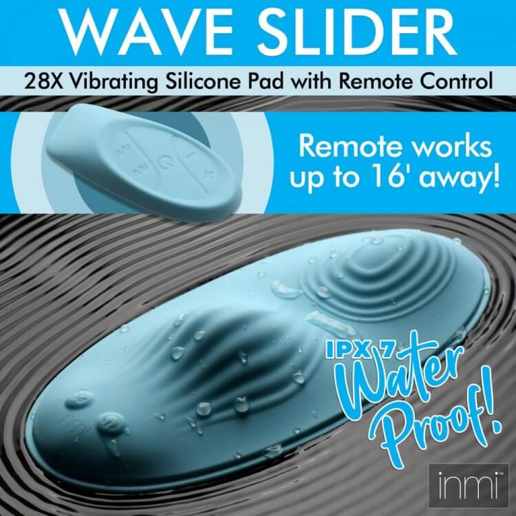 Inmi Wave Slider 28X: Ultimate Hands-Free Pleasure Pad with Remote Control