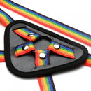 XR Brands Ride The Rainbow Strap-On Harness: Colorful Pride and Ultimate Comfort