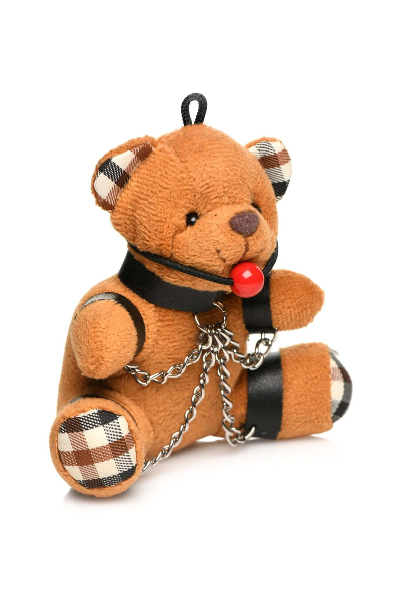 MASTER SERIES GAGGED TEDDY BEAR KEYCHAIN-2