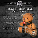MASTER SERIES GAGGED TEDDY BEAR KEYCHAIN-4