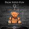 MASTER SERIES GAGGED TEDDY BEAR KEYCHAIN-7