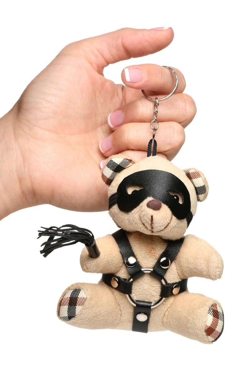 MASTER SERIES BDSM TEDDY BEAR KEYCHAIN-7