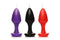 XR Brands Kink Inferno Drip Candles Set - Sensual Wax Play in Black, Purple, and Red
