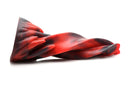 Creature Cocks Hell Kiss Twisted Silicone Dildo with a wide girthy base and intertwined red and black twisted tongues for penetration play