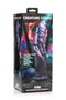 Creature Cocks Hydra Sea Monster Silicone Dildo in packaging, featuring a dark blue and red multi-headed design with mystical background.