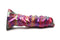 Iridescent Creature Cocks Larva Silicone Ovipositor Dildo with vibrant colors and textured design from XR Brands.