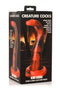 Embrace Serpent Seduction with XR Brands King Cobra Silicone Dildo in box.