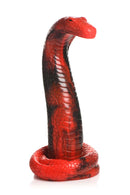 Creature Cocks King Cobra Silicone Dildo with serpent design and scale texture for enhanced pleasure from XR Brands