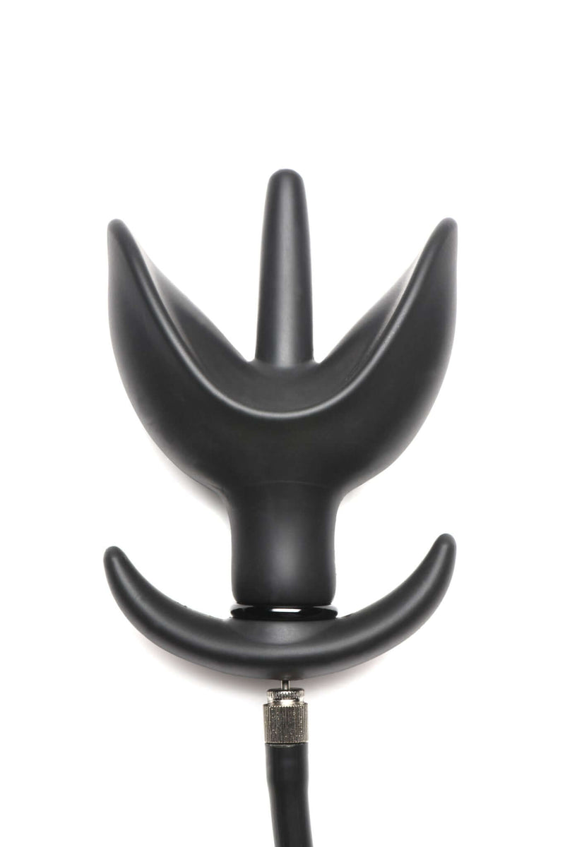 Master Series Ass Bound Anchor Inflatable Anal Plug, designed for comfortable and pleasurable anal play experience.