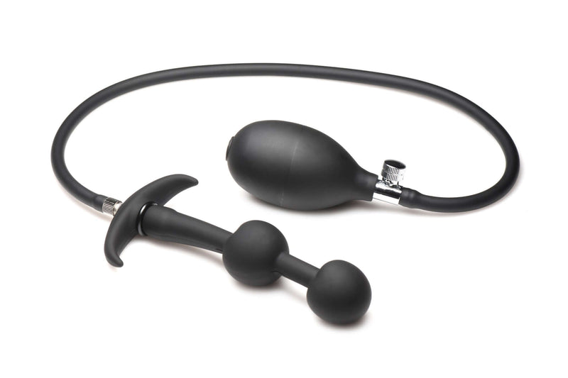 Master Series Ass Rattler Weighted Inflatable Anal Plug Master Series Ass Rattler Weighted Inflatable Anal Plug