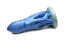 Creature Cocks Cocktopus blue octopus silicone dildo by XR Brands, unique mythical design, sea creature-inspired sex toy.