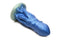 Shimmering blue silicone Cocktopus octopus dildo by XR Brands with unique tentacle design and suction base
