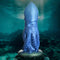 Creature Cocks Cocktopus Octopus Dildo by XR Brands in shimmering blue with ocean-themed background