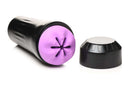 XR Brands Creature Cocks Wormhole Alien Stroker with purple taloned entry and black cap detached