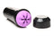XR Brands Creature Cocks Wormhole Alien Stroker with purple taloned entry and black cap detached
