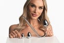 MASTER SERIES ANAL HOOK TRAINER W/ 3 PLUGS(Out Beg Feb-5