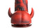 Creature Cocks Horny Devil Demon Silicone Dildo with red and black demonic design, intricate detailing, and devilish horns.