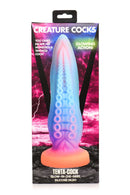 Creature Cocks Tenta-Cock Glow In The Dark Silicone Dildo packaging by XR Brands