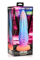Creature Cocks Tenta-Cock Glow In The Dark Silicone Dildo in packaging by XR Brands