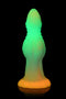 Glow-in-the-dark alien dildo in vibrant colors from XR Brands' Creature Cocks Galactic Cock collection.