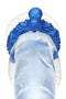 Poseidon's Octo-Ring silicone cock ring with blue octopus design by XR Brands.