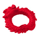 Red dragon-themed silicone cock ring by XR Brands with a fantasy-inspired design