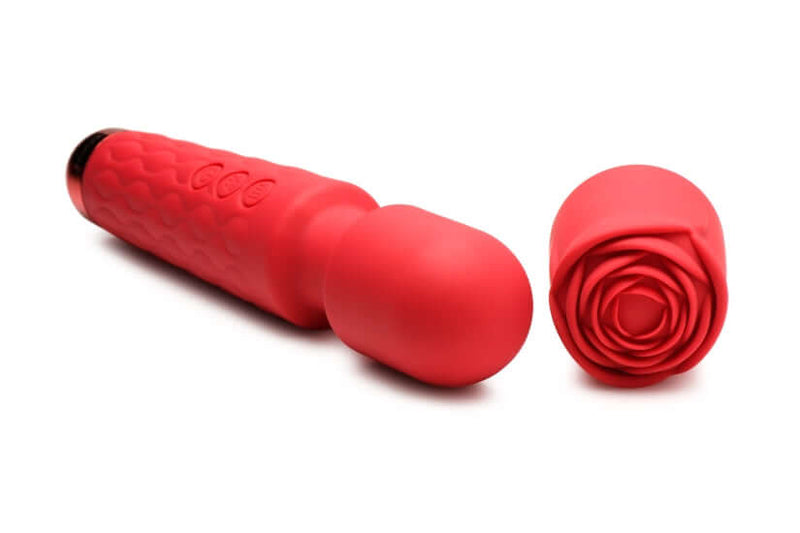 BLOOMGASM PLEASURE ROSE WAND 10X W/ ROSE ATTACHMENT-3