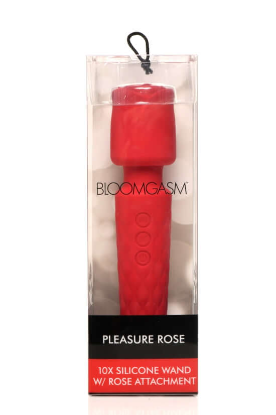BLOOMGASM PLEASURE ROSE WAND 10X W/ ROSE ATTACHMENT-5