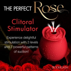 BLOOMGASM THE PERFECT ROSE CLIT STIMULATOR RED-2