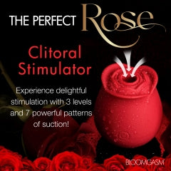 BLOOMGASM THE PERFECT ROSE CLIT STIMULATOR RED-6