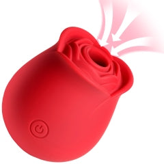 BLOOMGASM THE PERFECT ROSE CLIT STIMULATOR RED-8
