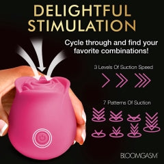 BLOOMGASM THE PERFECT ROSE CLIT STIMULATOR PINK-7