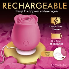 BLOOMGASM THE PERFECT ROSE CLIT STIMULATOR PINK-8