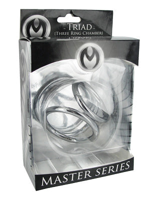 MASTER SERIES TRIAD LARGE 2IN TRIPLE COCK CAGE-1