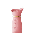 ZALO ZALO Rose Rabbit Vibrator Strawberry Pink at $88.99