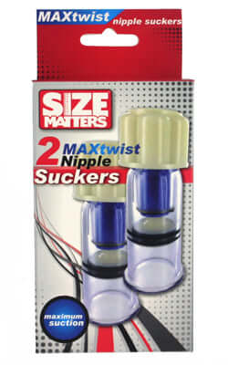 XR Brands Size Matter 2 Max Twist Nipple Suckers at $18.99