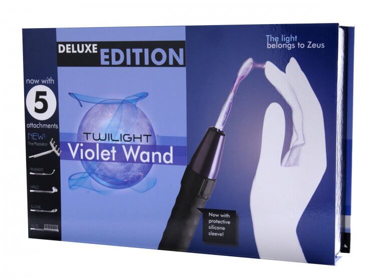 XR Brands Zeus Deluxe Edition Twilight Violet Wand Kit at $139.99