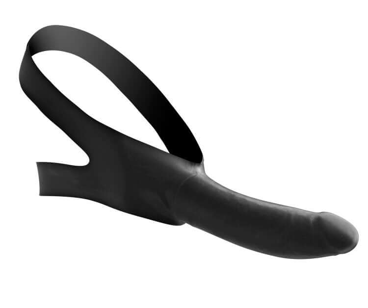 XR Brands Master Series Mini Face F*ck Strap On Black at $27.99