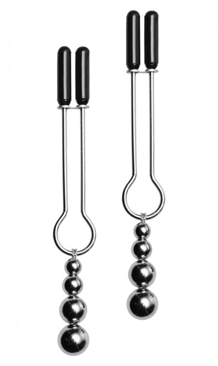 XR Brands Master Series Adorn Triple Bead Nipple Clamp Set at $12.99