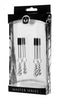 XR Brands Master Series Adorn Triple Bead Nipple Clamp Set at $12.99