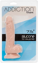 BMS Enterprises Addiction 100% Silicone Mark 7.5 inches Beige * at $27.99