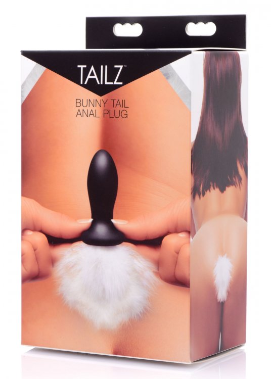 XR Brands Tailz Bunny Tail Anal Plug at $17.99