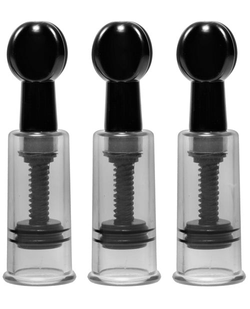 XR Brands Fusion Triple Suckers Black from the Master Series at $21.99