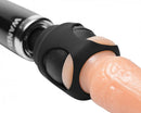 XR Brands Wand Essentials Strap Cap Harness For Dildos Black at $19.99
