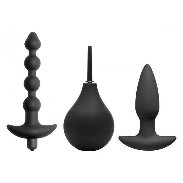 XR Brands Master Series Prevision 4-Piece Silicone Anal Kit with Douche* at $54.99