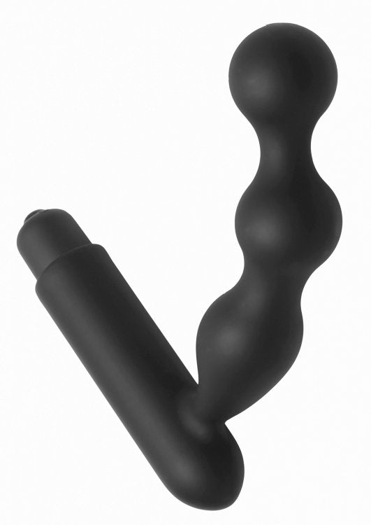 XR Brands Master Series Prostatic Play Trek Curved Silicone Prostate Vibe at $22.99