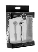 XR Brands Master Series Chasm Stainless Steel Urethral Cum Thru Insert at $29.99