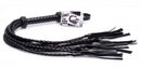 XR Brands Strict 8 Tail Braided Flogger Black at $24.99