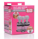 XR Brands Size Matters Clit and Nipple Sucker Set at $25.99